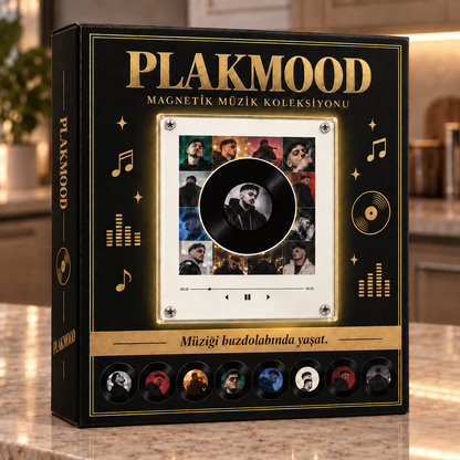 Blok3 Seti — Plak Çalar + 8 Plak - Plakmood™